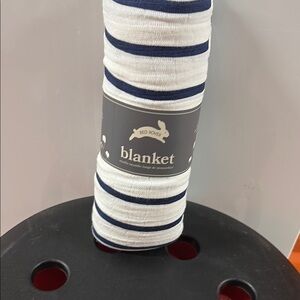 Red Rover Striped Blanket